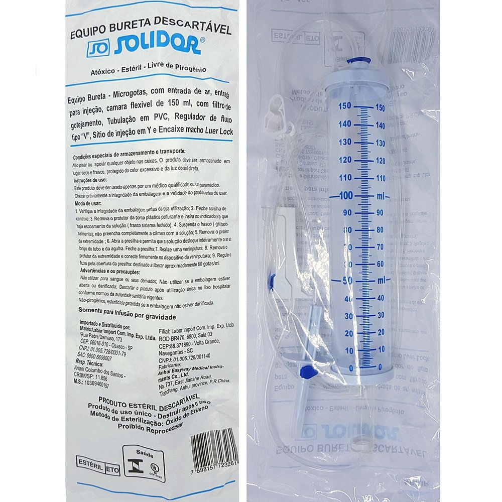 Equipo Com Bureta 150ml