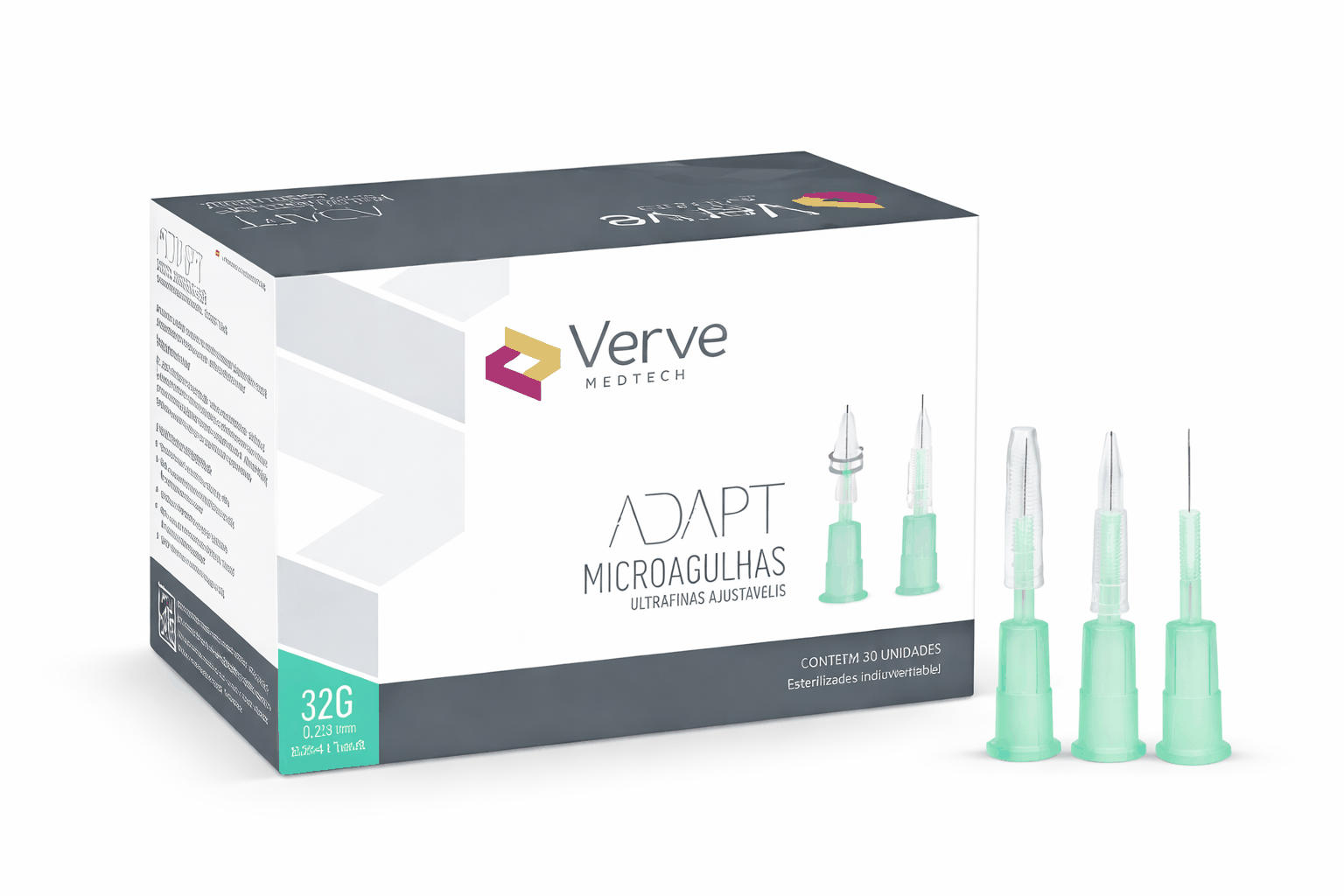 Microagulhas ultrafinas ajustáveis