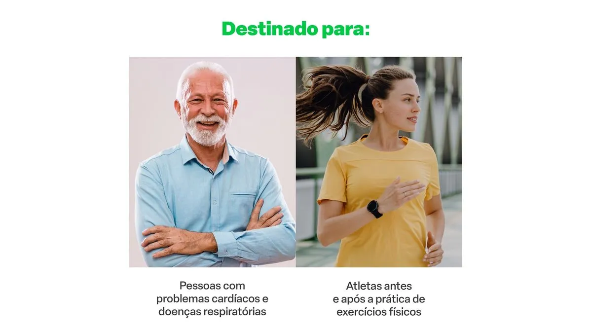 Oxímetro de Pulso 2 Pilhas AAA - Multilaser