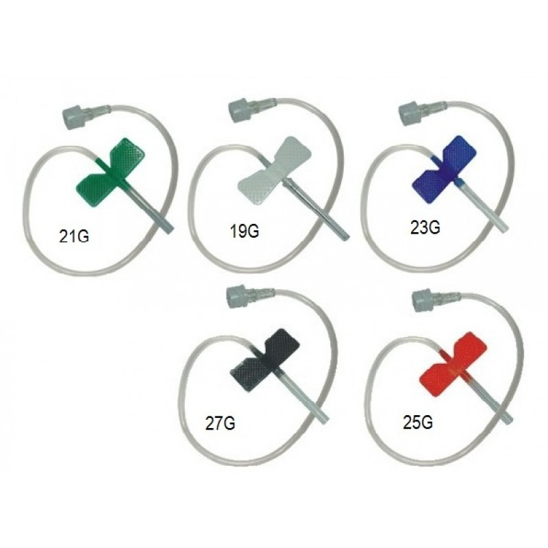 Scalp Intravenoso S/ Dispositivo de Segurança Tamanhos n° 21 ao 27