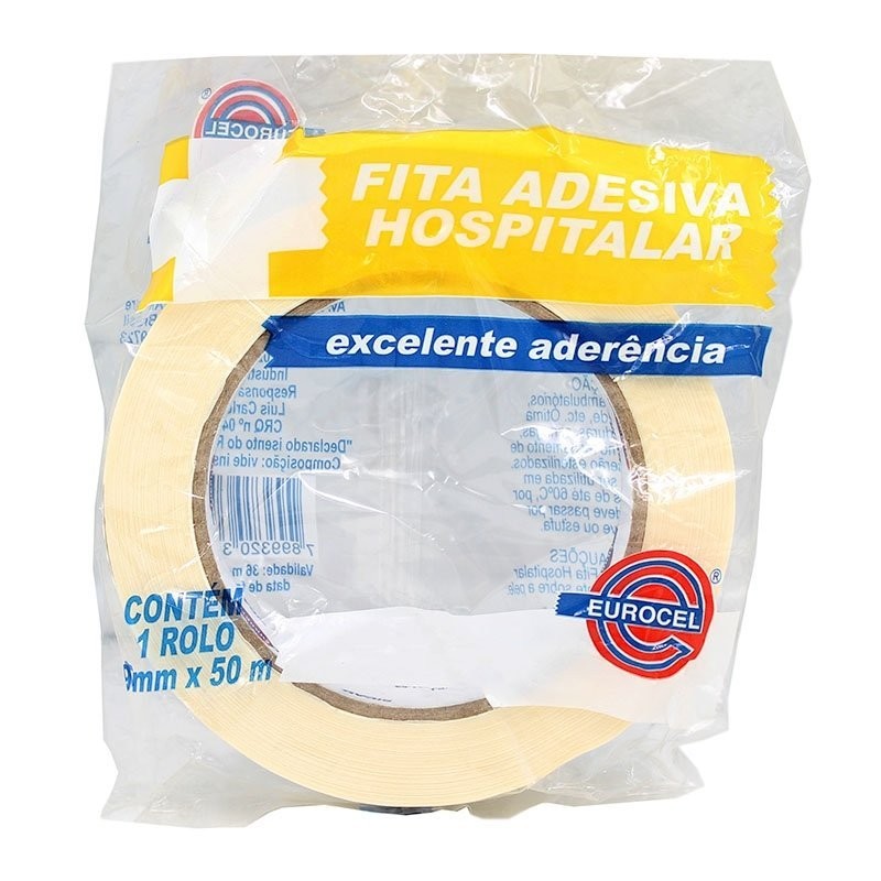 Fita Crepe Hospitalar 19mm x 50m