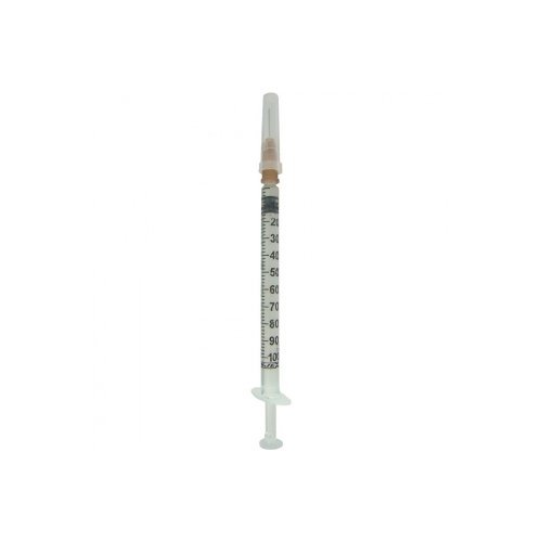 Seringa Descartável Bico Central C/ Agulha (13x4,5) 01ml 